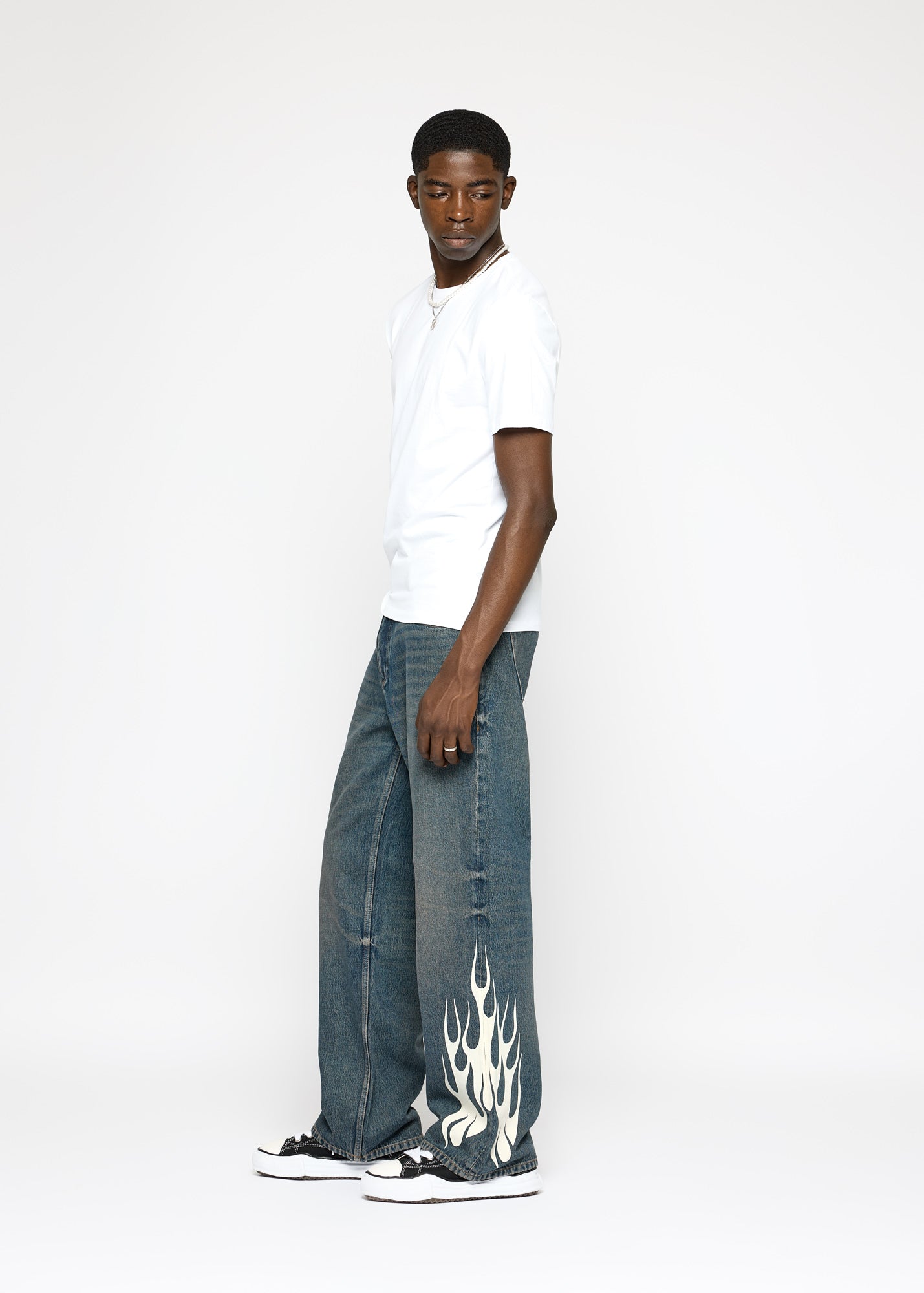 Vince Flame Baggy Jeans