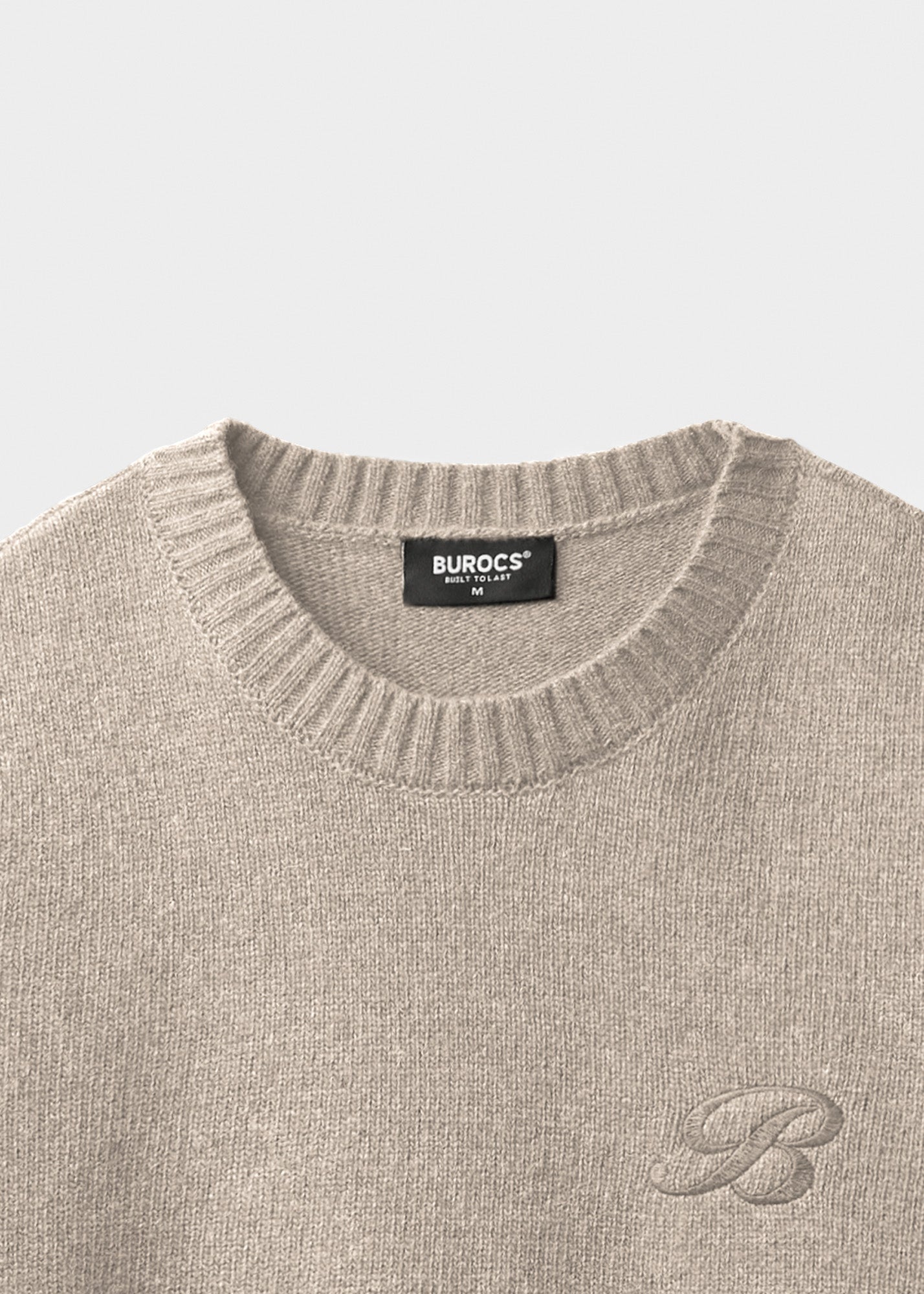 Wool Knitted Crewneck Sweater