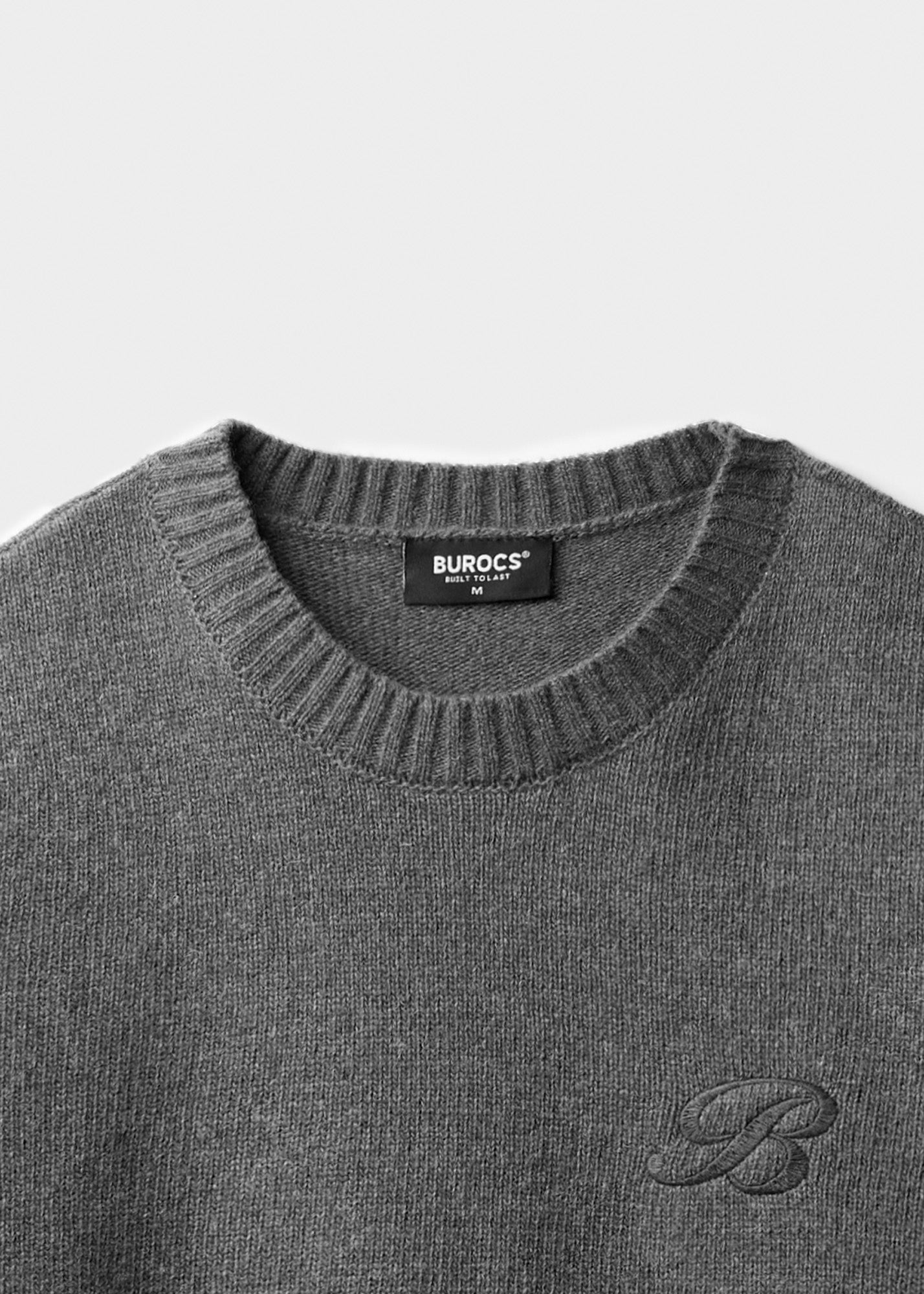 Wool Knitted Crewneck Sweater