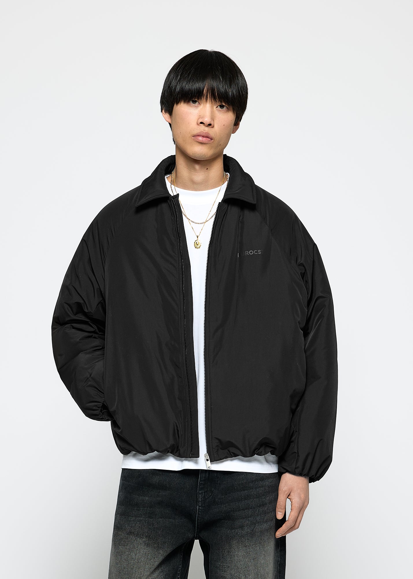 Soft Padded Bomber Jacket