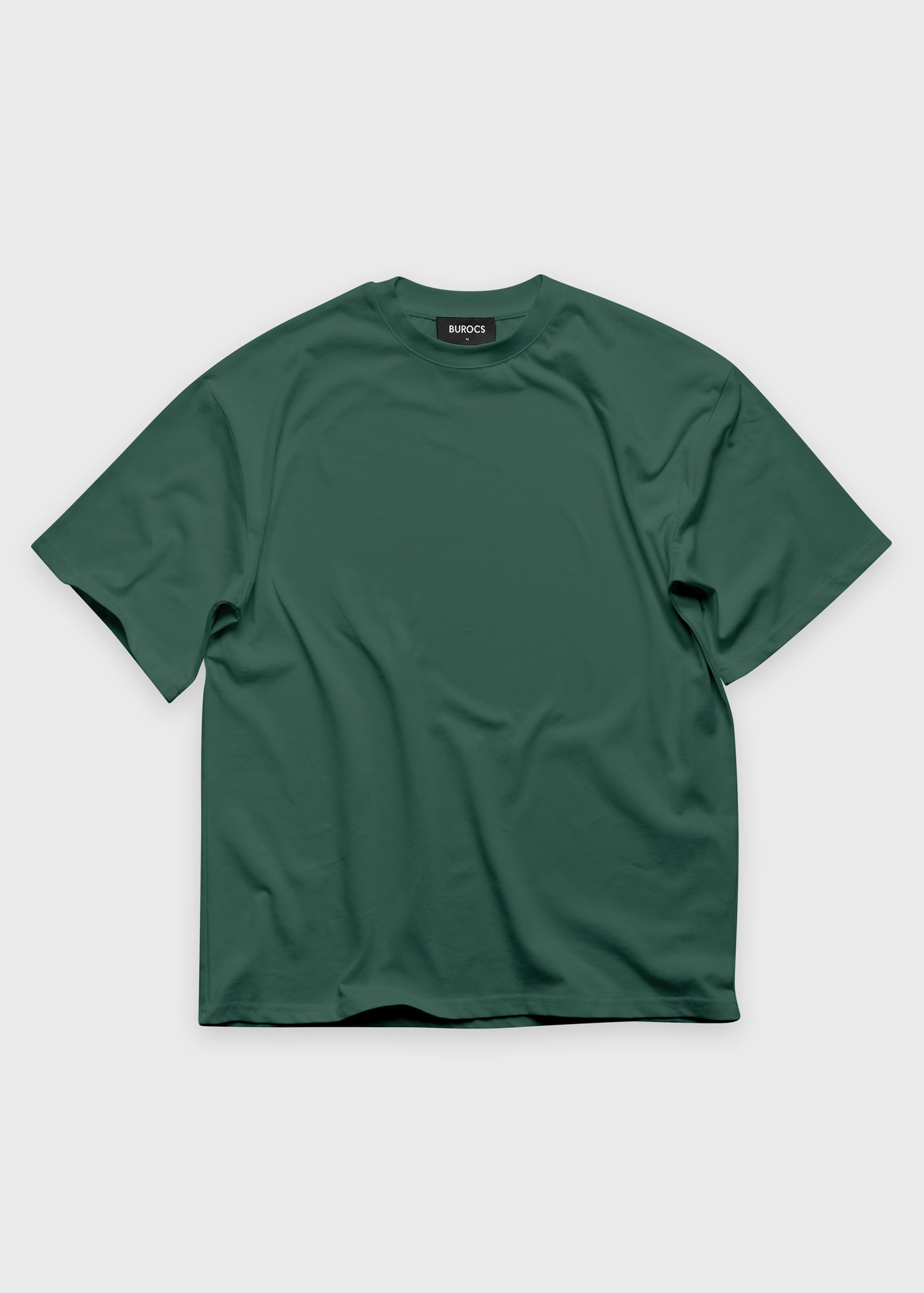 Green Basic Oversized  T-Shirt